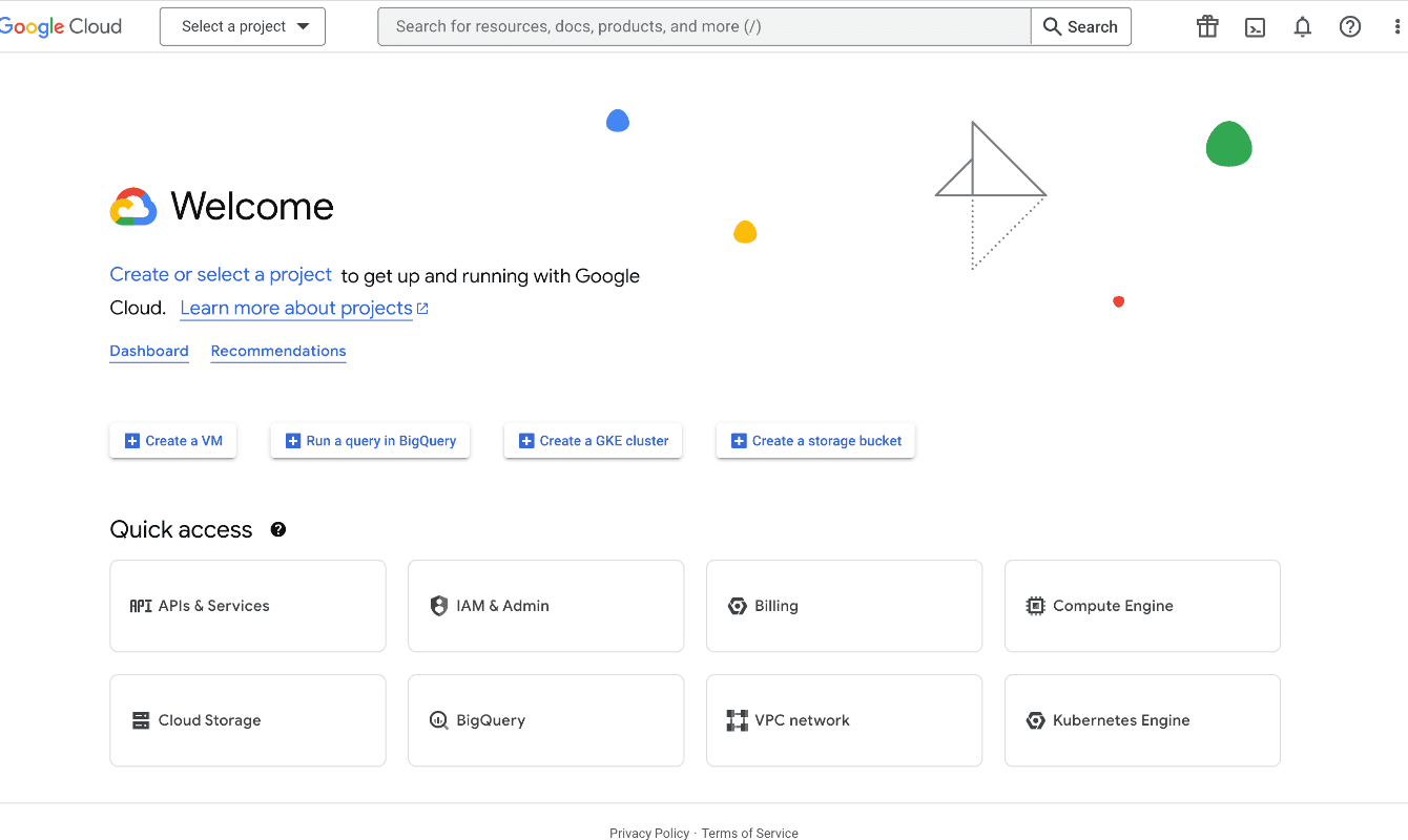 Google Cloud Console